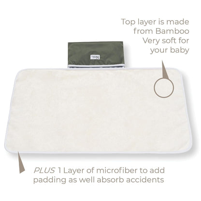 Waterproof Changing Mat | Soft and Durable | Travel Friendly