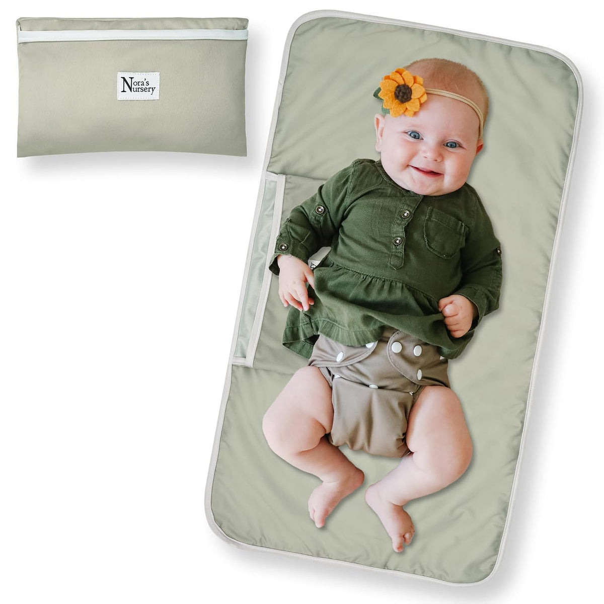 Waterproof Changing Mat | Soft and Durable | Travel Friendly