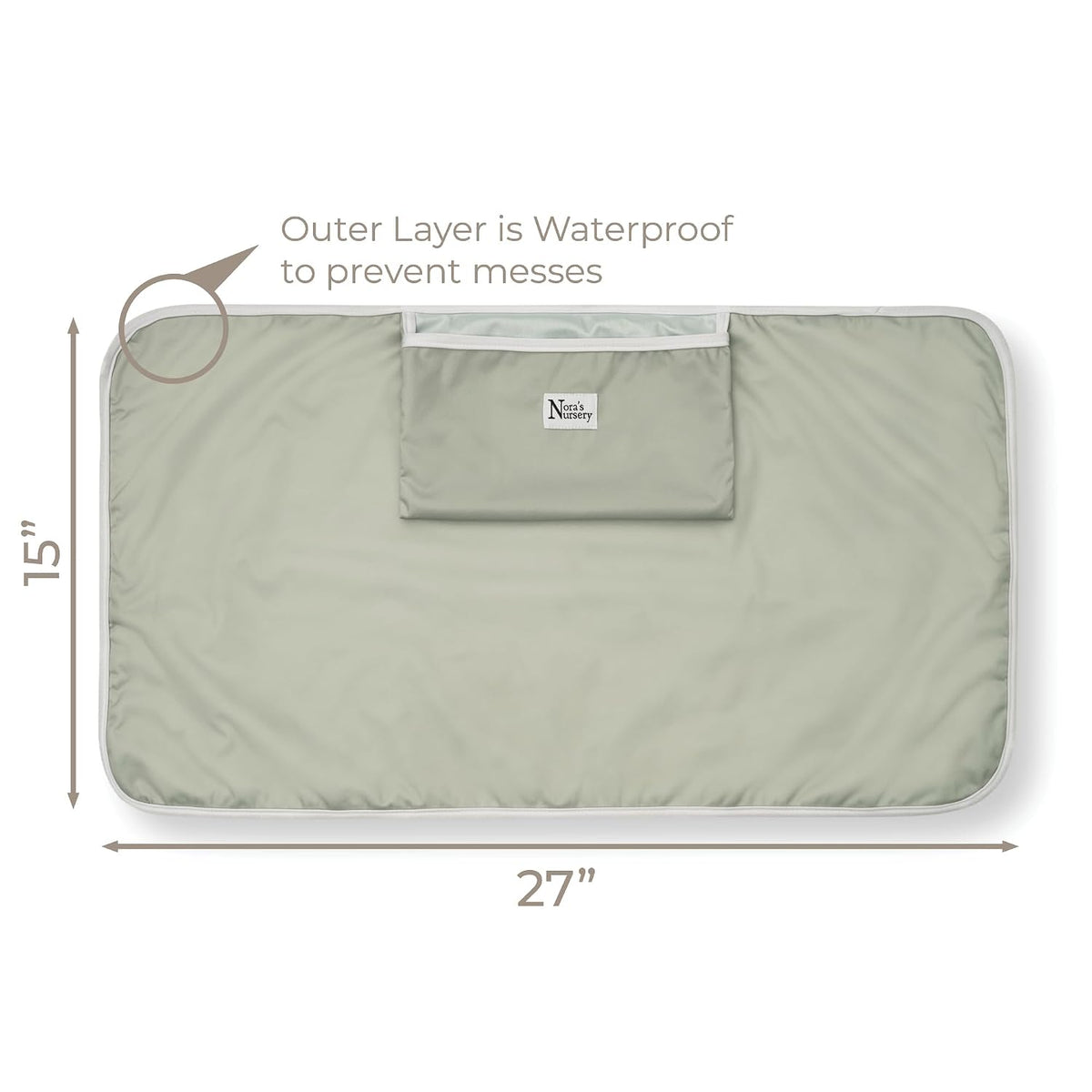 Waterproof Changing Mat | Soft and Durable | Travel Friendly