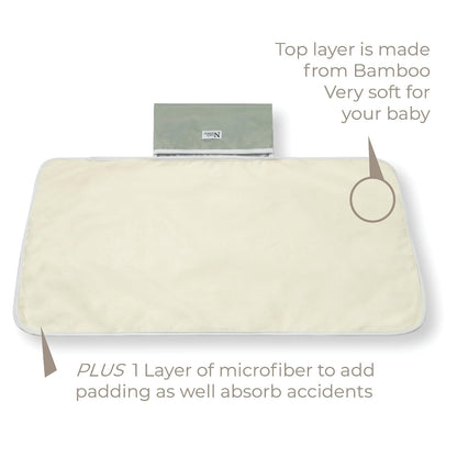 Waterproof Changing Mat | Soft and Durable | Travel Friendly