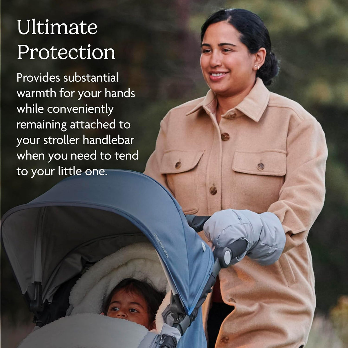 CozyHandmuff - Easily Attaches to Stroller - Ultra-Plush - Declan