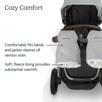 CozyHandmuff - Easily Attaches to Stroller - Ultra-Plush - Declan