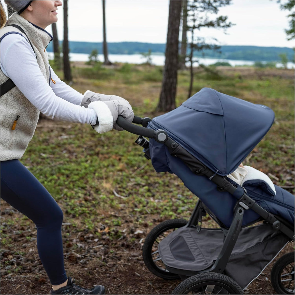 CozyHandmuff - Easily Attaches to Stroller - Ultra-Plush - Declan