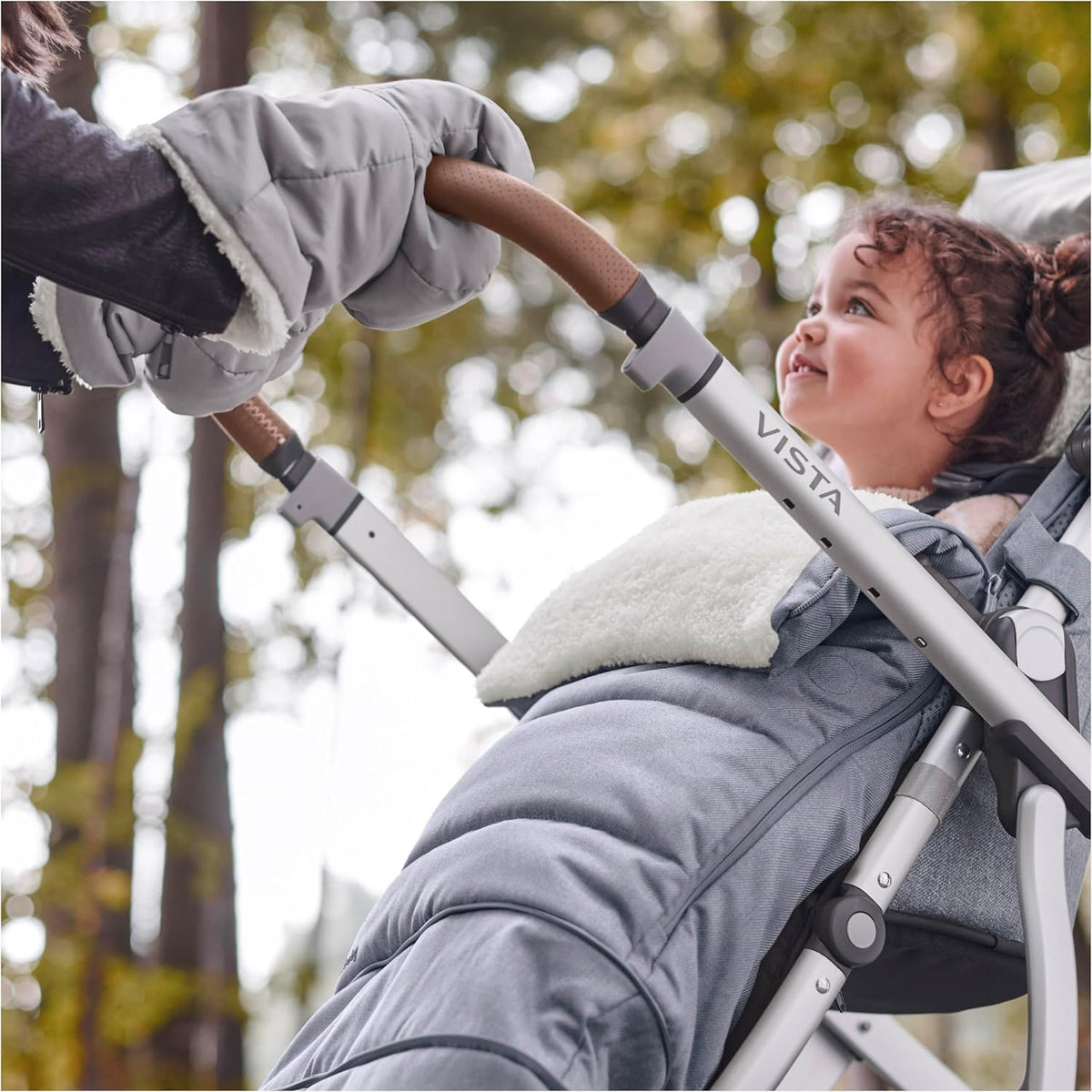 CozyHandmuff - Easily Attaches to Stroller - Ultra-Plush - Declan