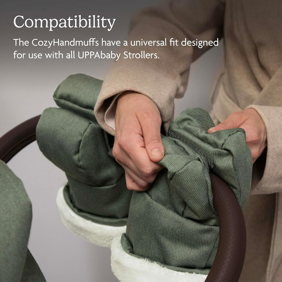 CozyHandmuff - Easily Attaches to Stroller - Ultra-Plush - Declan