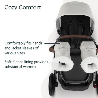 CozyHandmuff - Easily Attaches to Stroller - Ultra-Plush - Declan