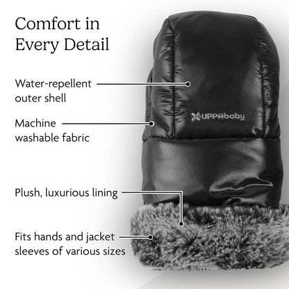 CozyHandmuff - Easily Attaches to Stroller - Ultra-Plush - Declan