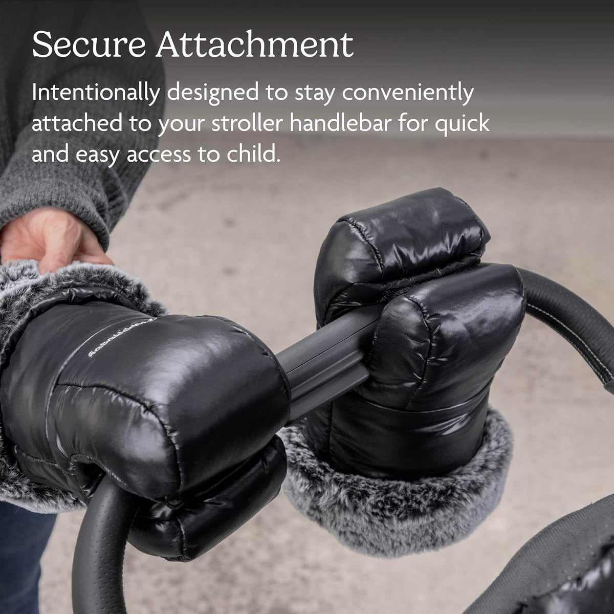 CozyHandmuff - Easily Attaches to Stroller - Ultra-Plush - Declan