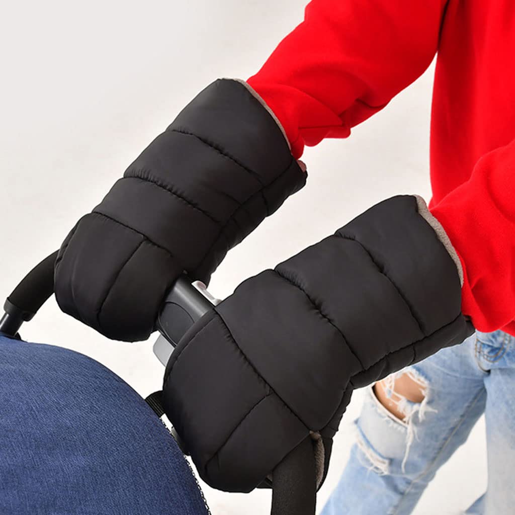Winter Warm Stroller Gloves Warmmuffs Waterproof Anti-Freeze Baby Pram Hand Muff Stroller Gloves