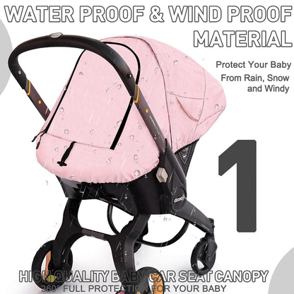 Waterproof Baby Car Seat Cover Compatible with Doona Car Seat and Stroller