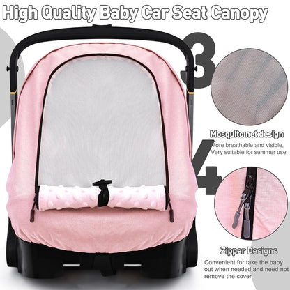 Waterproof Baby Car Seat Cover Compatible with Doona Car Seat and Stroller