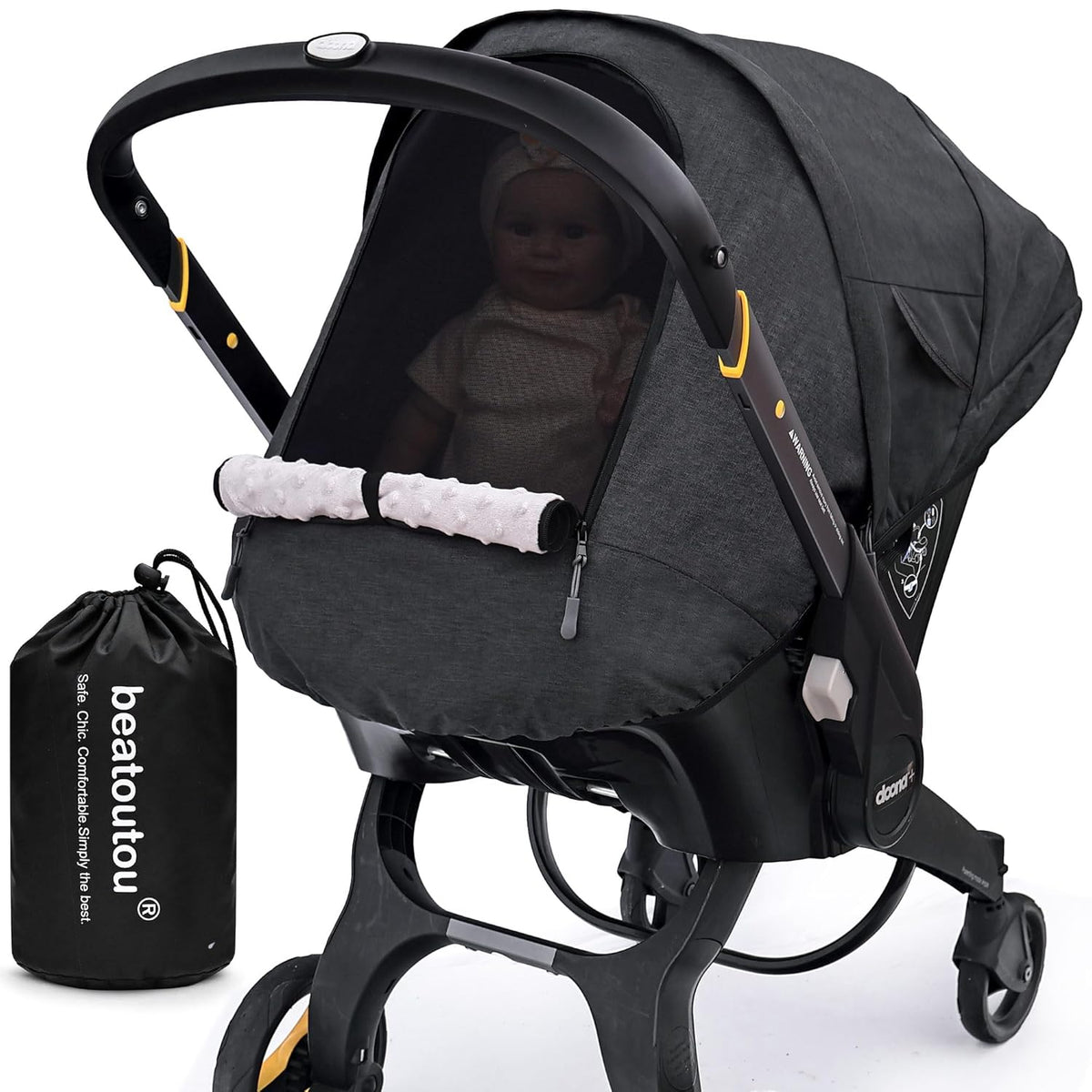 Waterproof Baby Car Seat Cover Compatible with Doona Car Seat and Stroller