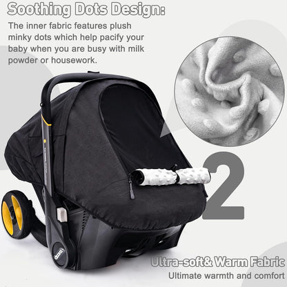 Waterproof Baby Car Seat Cover Compatible with Doona Car Seat and Stroller
