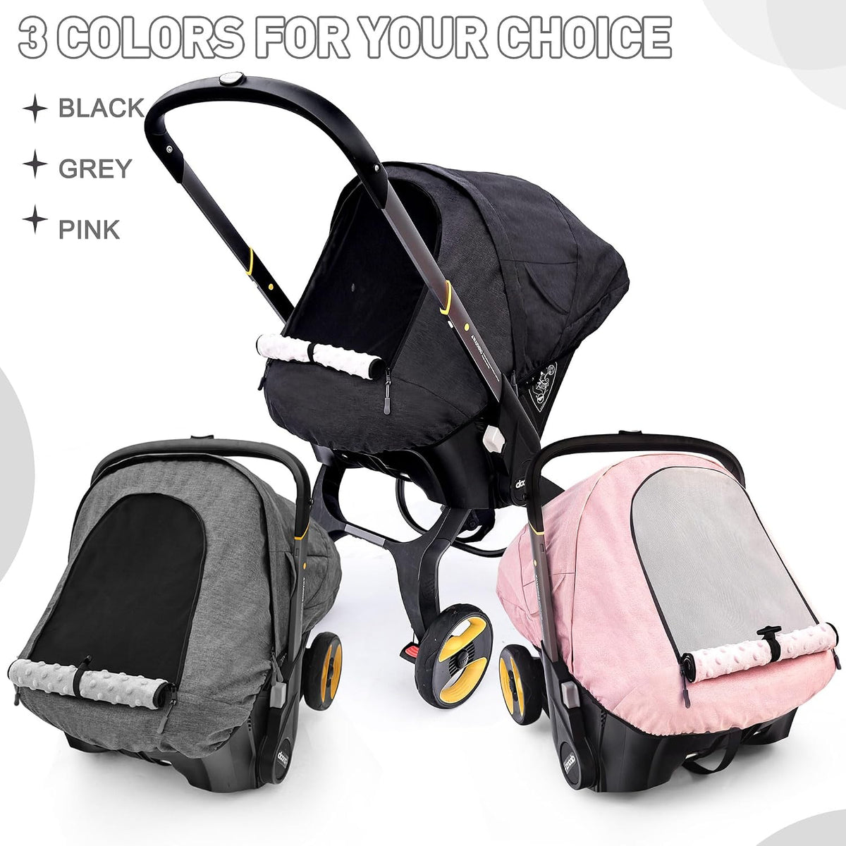Waterproof Baby Car Seat Cover Compatible with Doona Car Seat and Stroller