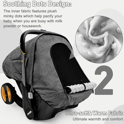 Waterproof Baby Car Seat Cover Compatible with Doona Car Seat and Stroller