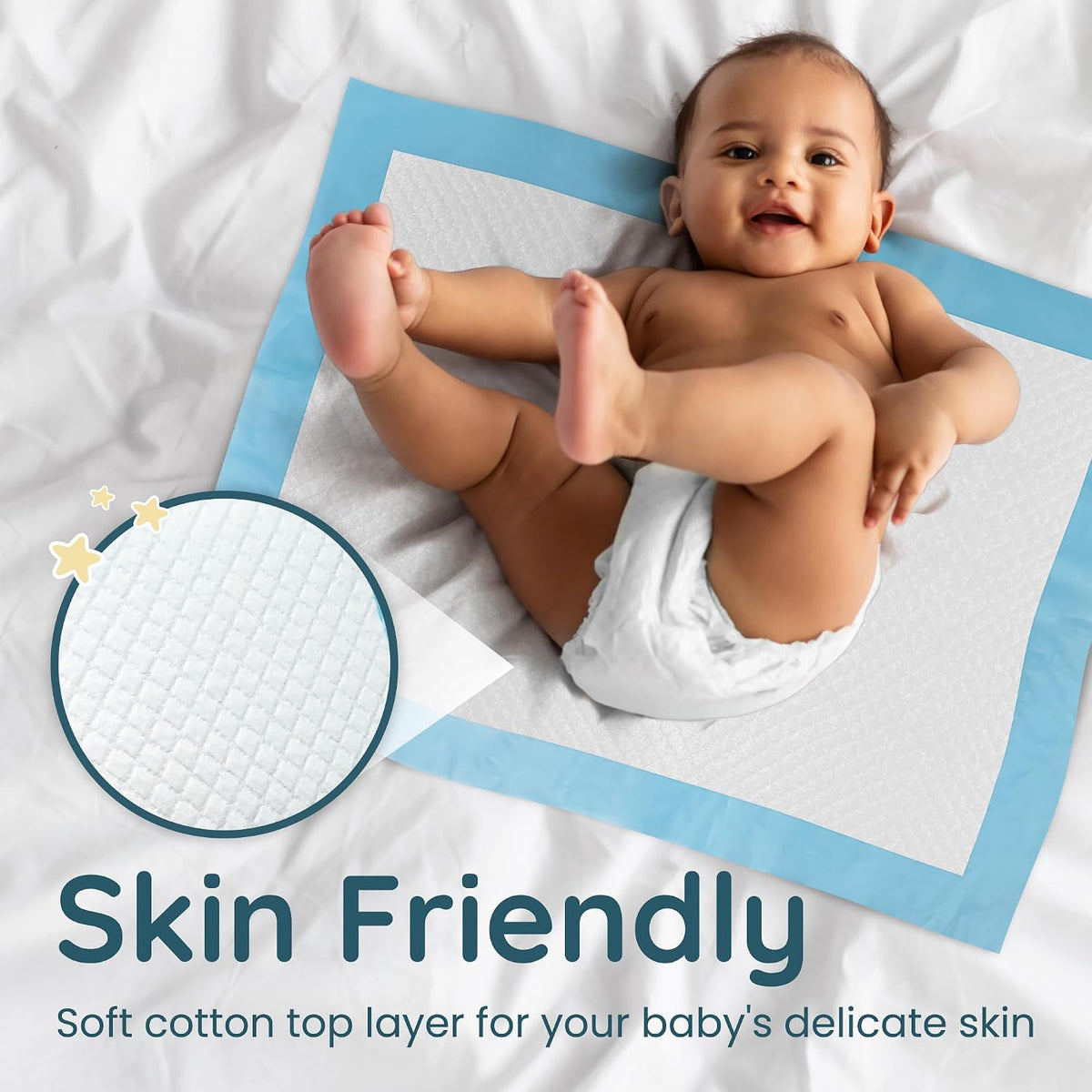 . Disposable Changing Pads for Baby | 110 Pack | 13" x 18"