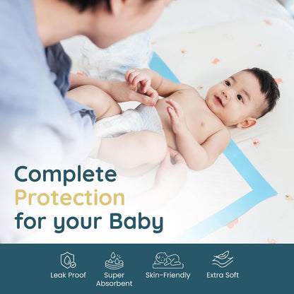 . Disposable Changing Pads for Baby | 110 Pack | 13" x 18"