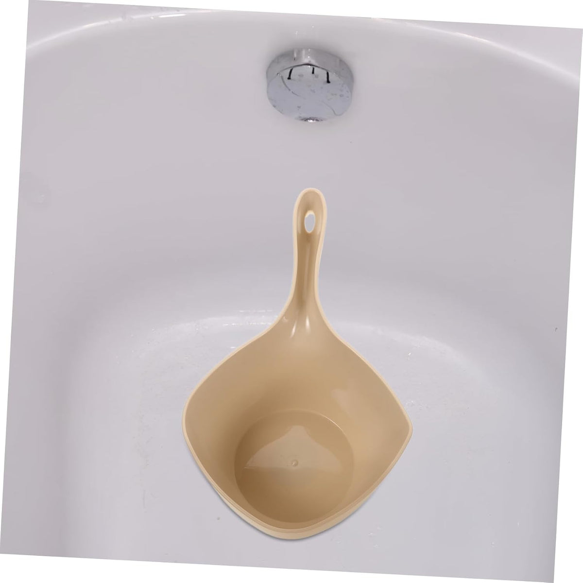 3pcs Plastic Bath Rinse Cup Set Long Handle Thickened Shower Water Scoop for Children and Babies Convenient Bathing Utensils for Home and Kitchen