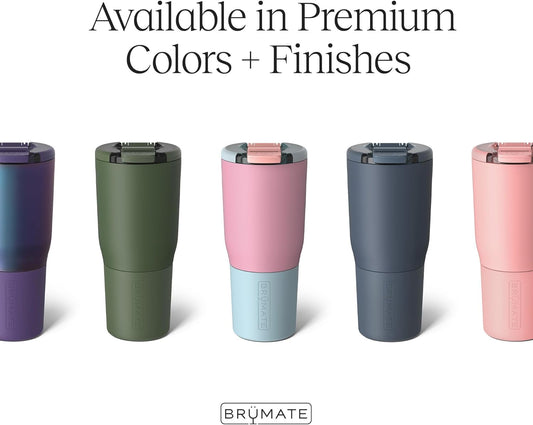 Nav 35oz 100% Leak Proof Insulated Travel Tumbler with Magnetic BevLock™ Lid - Double Wall Cup-Holder Friendly Stainless Steel Mug (Kiwi)