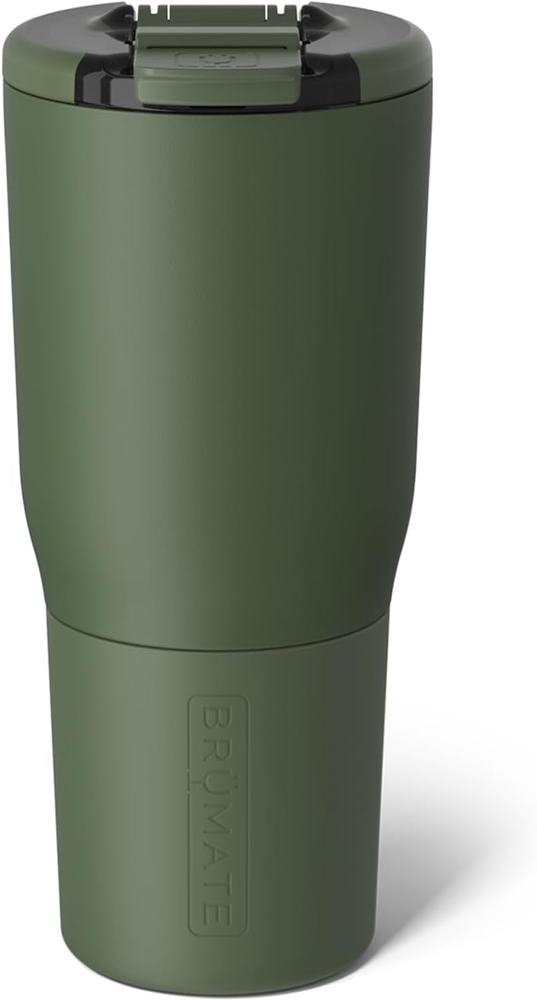 Nav 35oz 100% Leak Proof Insulated Travel Tumbler with Magnetic BevLock™ Lid - Double Wall Cup-Holder Friendly Stainless Steel Mug (Kiwi)
