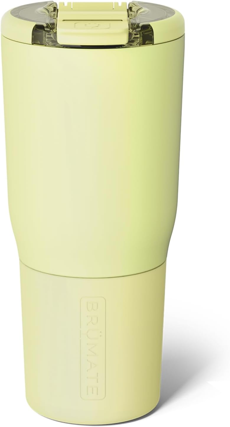 Nav 35oz 100% Leak Proof Insulated Travel Tumbler with Magnetic BevLock™ Lid - Double Wall Cup-Holder Friendly Stainless Steel Mug (Kiwi)