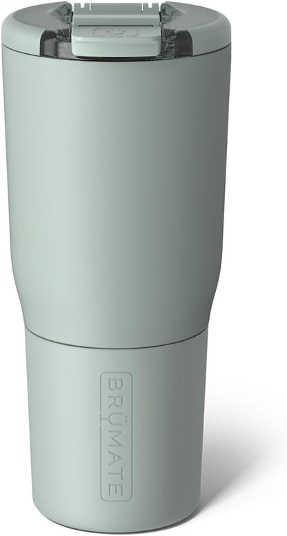 Nav 35oz 100% Leak Proof Insulated Travel Tumbler with Magnetic BevLock™ Lid - Double Wall Cup-Holder Friendly Stainless Steel Mug (Kiwi)