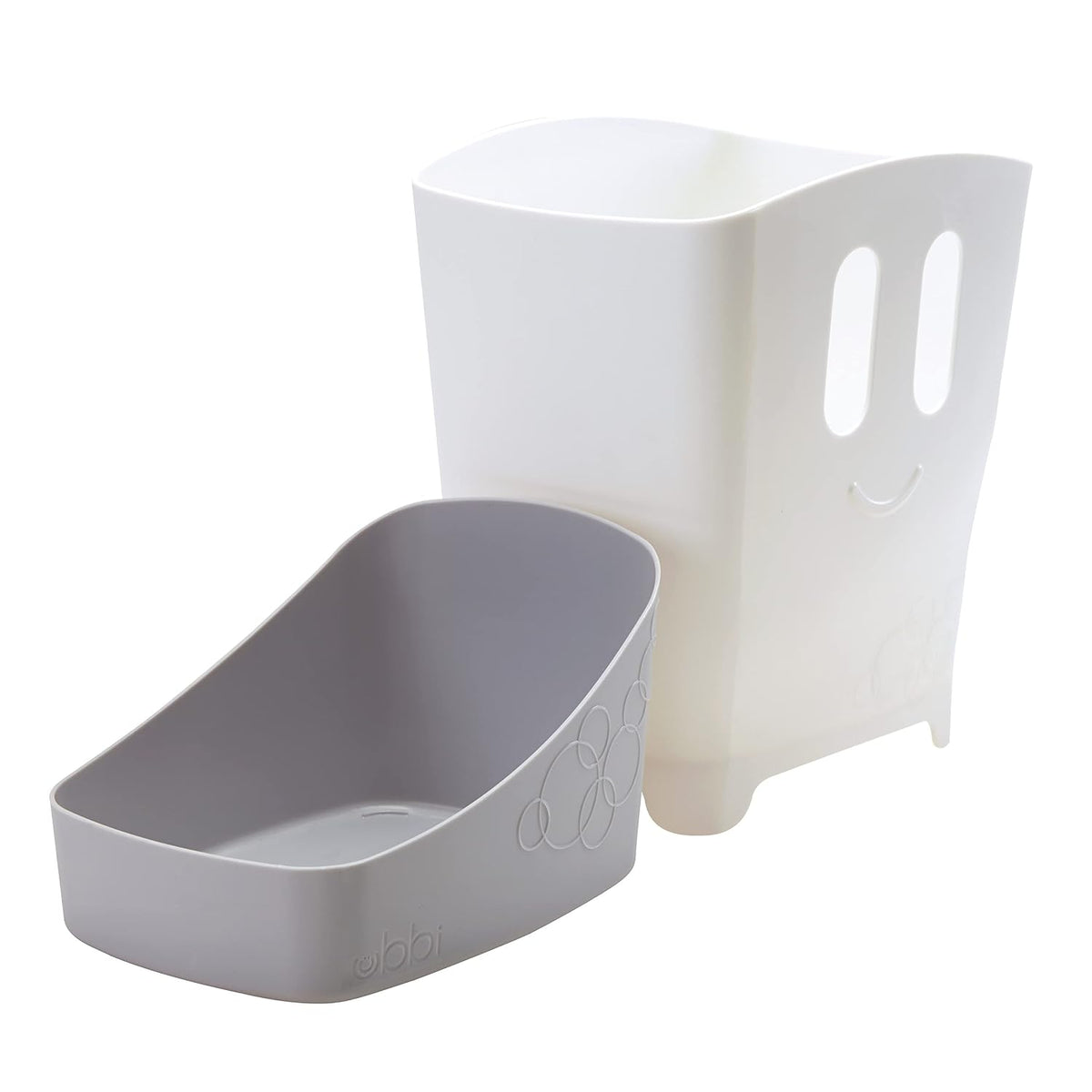 Stand Up Bath Toy Storage Organizer, Gray