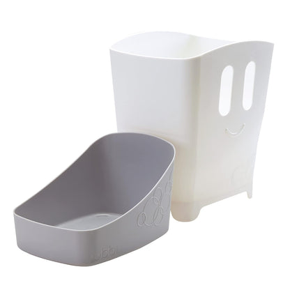 Stand Up Bath Toy Storage Organizer, Gray