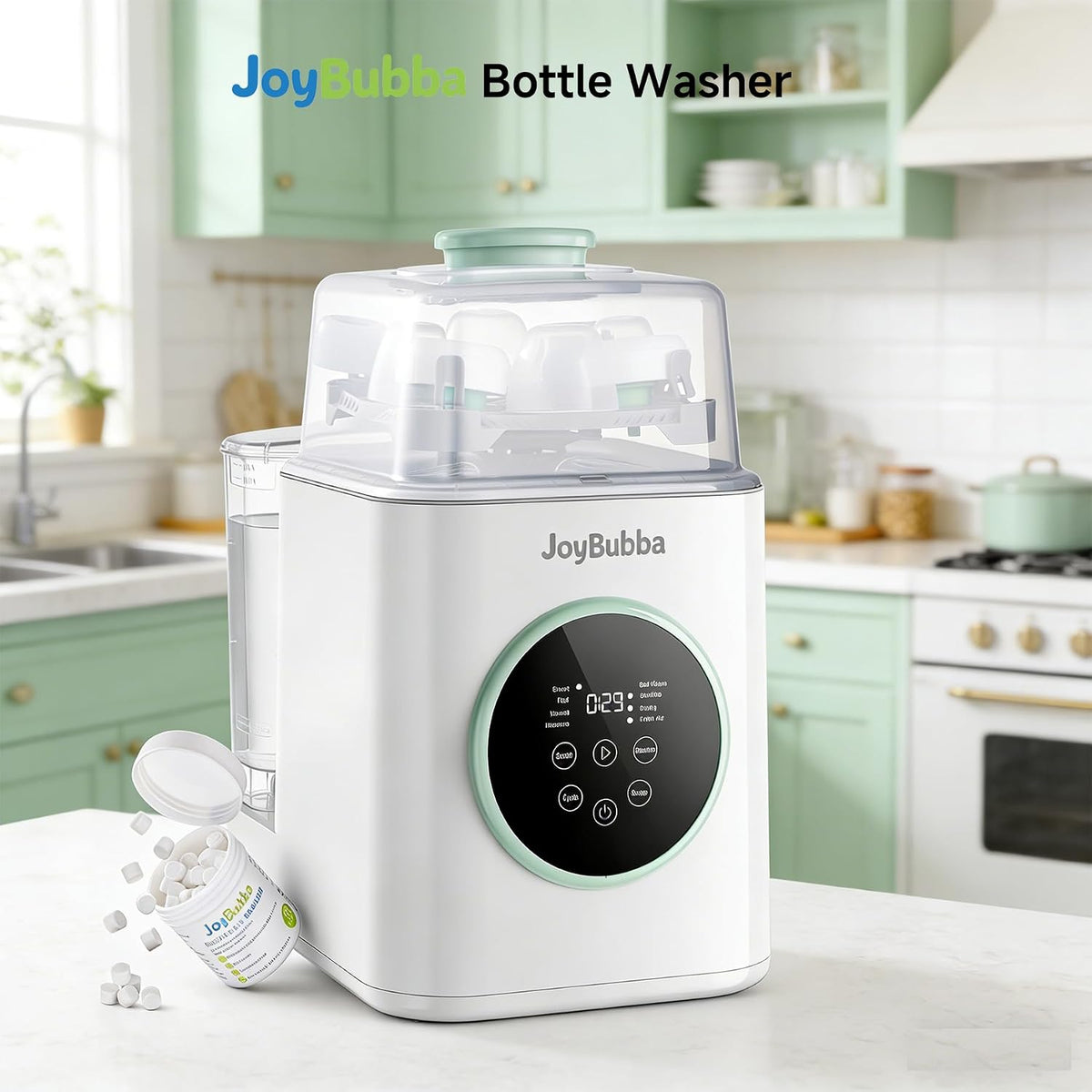 Bottle Washer, Steamer & Dryer 19-Min All-in-One Baby