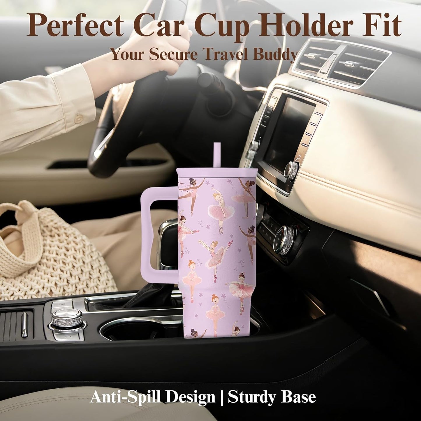 Gifts for Women Employees from Boss - Difference Maker Tumbler 40oz with Handle and Straw, Female Employee Appreciation Gift, Thank You Tumbler for Women, Staff Christmas Gift