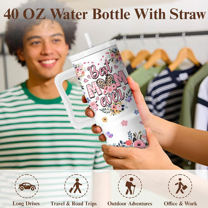 Gifts for Women Employees from Boss - Difference Maker Tumbler 40oz with Handle and Straw, Female Employee Appreciation Gift, Thank You Tumbler for Women, Staff Christmas Gift