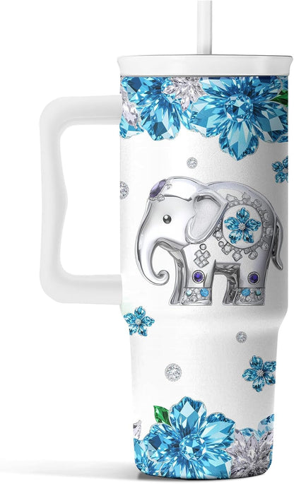 Gifts for Women Employees from Boss - Difference Maker Tumbler 40oz with Handle and Straw, Female Employee Appreciation Gift, Thank You Tumbler for Women, Staff Christmas Gift