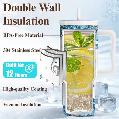 Gifts for Women Employees from Boss - Difference Maker Tumbler 40oz with Handle and Straw, Female Employee Appreciation Gift, Thank You Tumbler for Women, Staff Christmas Gift