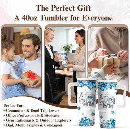 Gifts for Women Employees from Boss - Difference Maker Tumbler 40oz with Handle and Straw, Female Employee Appreciation Gift, Thank You Tumbler for Women, Staff Christmas Gift