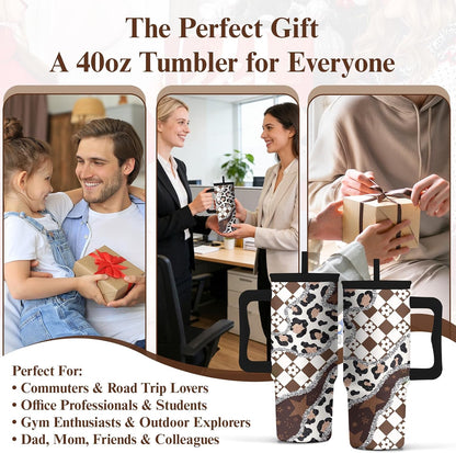 Gifts for Women Employees from Boss - Difference Maker Tumbler 40oz with Handle and Straw, Female Employee Appreciation Gift, Thank You Tumbler for Women, Staff Christmas Gift