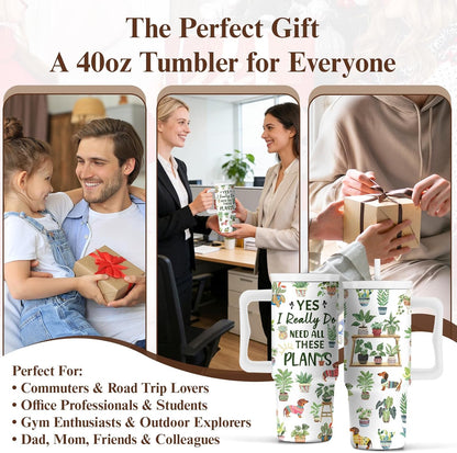 Gifts for Women Employees from Boss - Difference Maker Tumbler 40oz with Handle and Straw, Female Employee Appreciation Gift, Thank You Tumbler for Women, Staff Christmas Gift