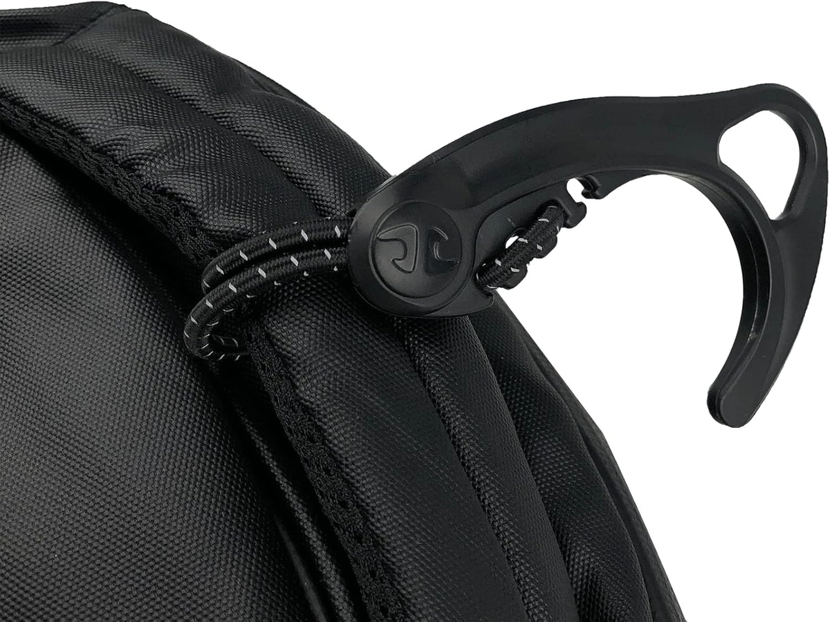 Gear Hook Orange — S Hook for Backpacks, Cars, Stollers, Purses, and Closet Storage, S Carabiner and Hero Clip Heavy Duty Alternative, S Carabiner Clip, S Hook for Quick and Easy Use