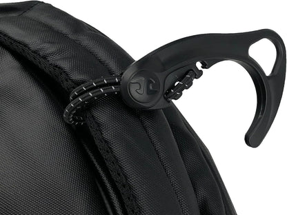 Gear Hook Orange — S Hook for Backpacks, Cars, Stollers, Purses, and Closet Storage, S Carabiner and Hero Clip Heavy Duty Alternative, S Carabiner Clip, S Hook for Quick and Easy Use