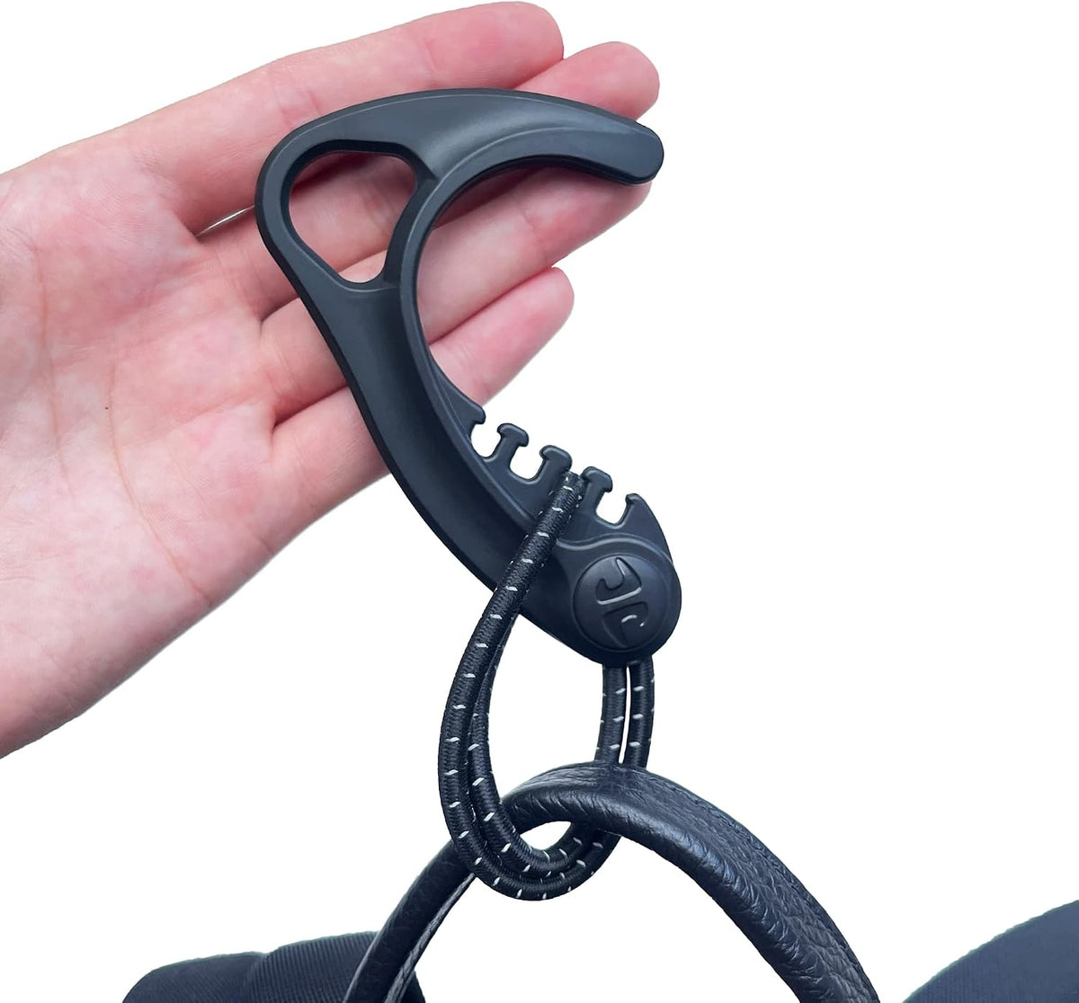 Gear Hook Orange — S Hook for Backpacks, Cars, Stollers, Purses, and Closet Storage, S Carabiner and Hero Clip Heavy Duty Alternative, S Carabiner Clip, S Hook for Quick and Easy Use