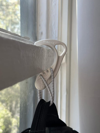 Gear Hook Orange — S Hook for Backpacks, Cars, Stollers, Purses, and Closet Storage, S Carabiner and Hero Clip Heavy Duty Alternative, S Carabiner Clip, S Hook for Quick and Easy Use