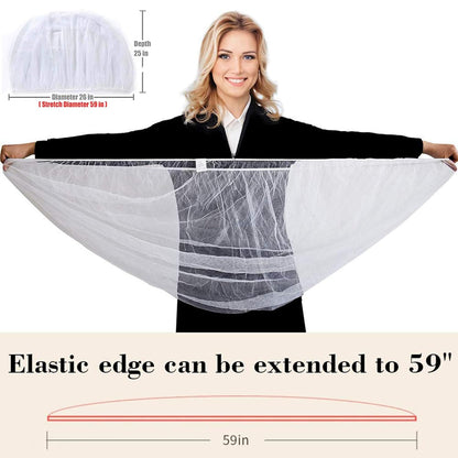 Baby Mosquito Net for Stroller Sun Shade, 2-in-1 Stroller Cover – Black
