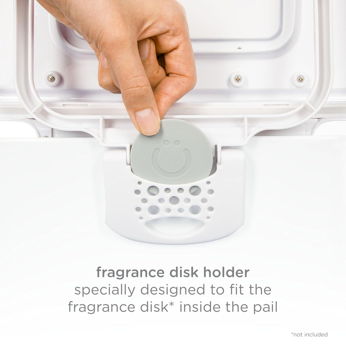 Adult Diaper Pail, 13-Gallon Stainless Steel Incontinence Disposal Bin