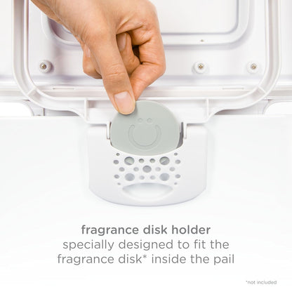 Adult Diaper Pail, 13-Gallon Stainless Steel Incontinence Disposal Bin