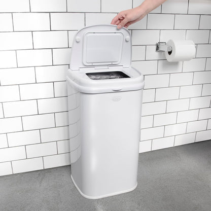 Adult Diaper Pail, 13-Gallon Stainless Steel Incontinence Disposal Bin