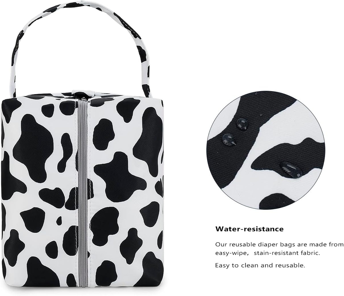 Wet Dry Bag 3PCS Diaper Organizer Bag Nappy Pouch Water- resistan Diaper Pod for Diaper Bag,Gym Bag,Travel Bag