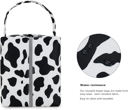 Wet Dry Bag 3PCS Diaper Organizer Bag Nappy Pouch Water- resistan Diaper Pod for Diaper Bag,Gym Bag,Travel Bag