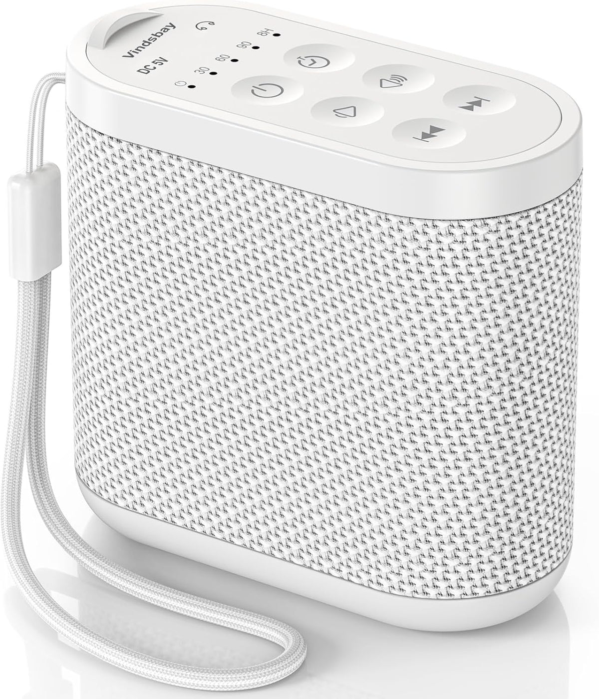 Portable White Noise Sound Machine for Adults, Baby - Brown/Pink/White Noise Machine：Rechargeable Battery, Headphone Jack, 21 Sounds, Nonstop Play & Sleep Timer, Memory Function, Home, Office,Travel