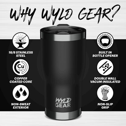Wyld Tumbler (Maroon, 30oz)