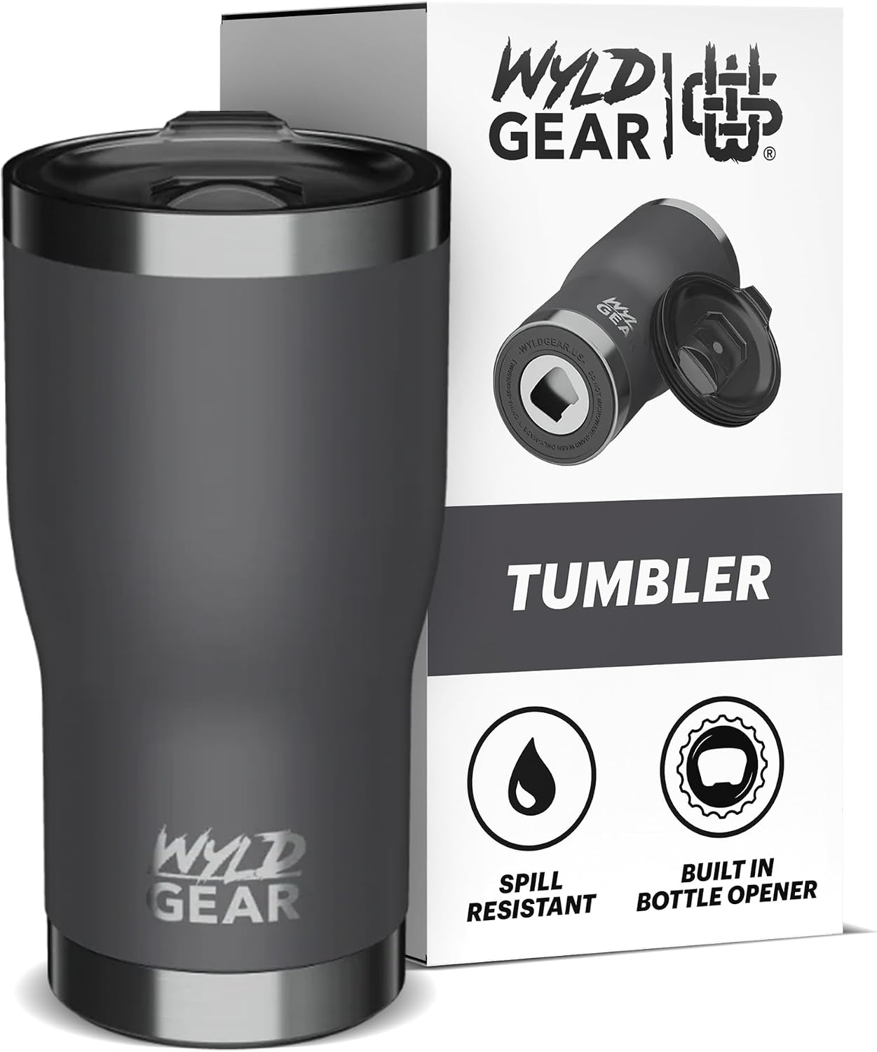 Wyld Tumbler (Maroon, 30oz)