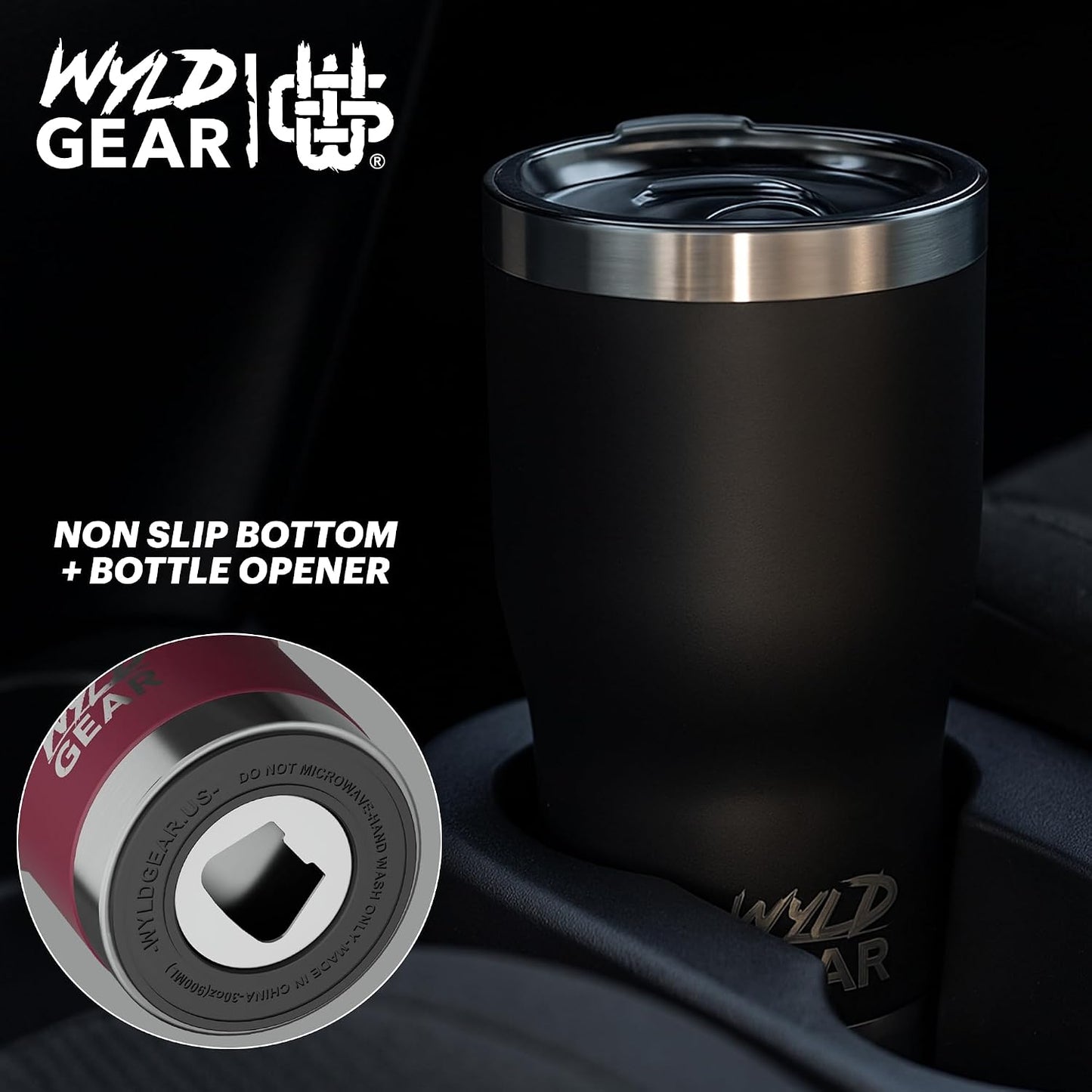 Wyld Tumbler (Maroon, 30oz)